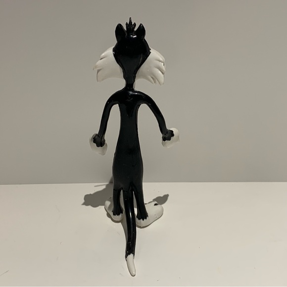 Vintage Warner Bros Looney Tunes 1978 Sylvester the Cat Bendable Bendy Figure - Picture 4 of 6